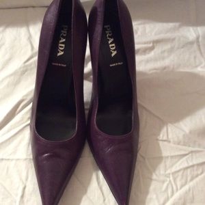 Purple Prada Heels!